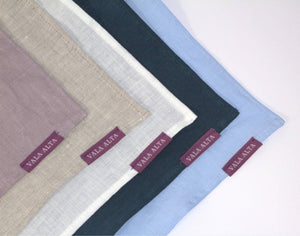 Irish Linen Handkerchiefs - 5 Pack - Made in the USA - EDC Handkerchiefs