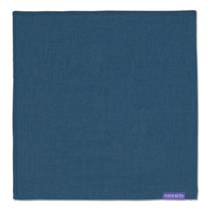 Open image in slideshow, Irish Linen Handkerchiefs - Made in the USA - Blue Green - Vala Alta - Product Image
